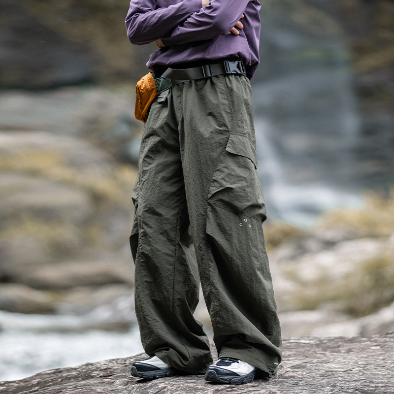 WASSUP美式工装伞兵运动休闲长裤