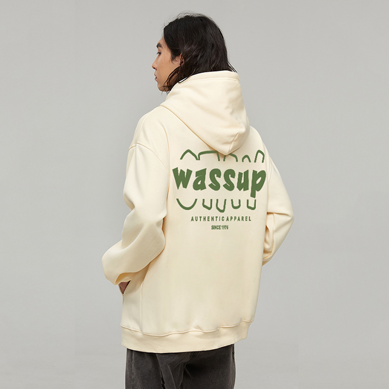WASSUP潮牌美式重磅卫衣男女秋冬