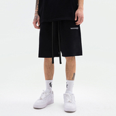 WASSUP 子重磅字母潮牌 情侣运动五分裤 HEODS短裤 男夏宽松休闲卫裤