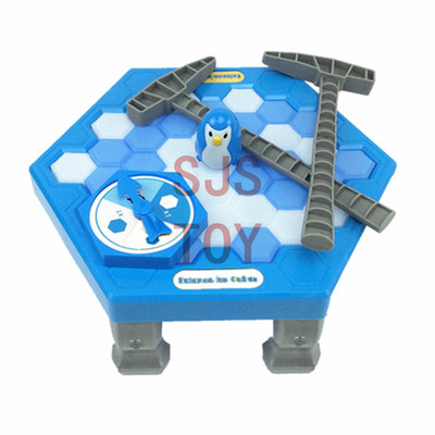 敲打拯救企鹅亲子互动桌面游戏