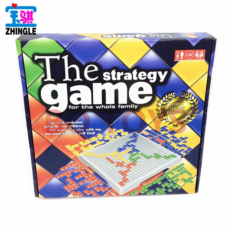 2-4人游戏俄罗斯方块思维游戏