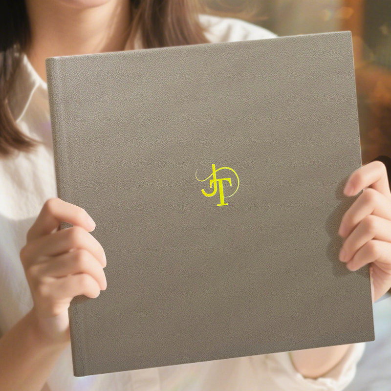 婚纱照皮面相册定制结婚婚礼婚纱照片影集设计制作成照片书纪念册