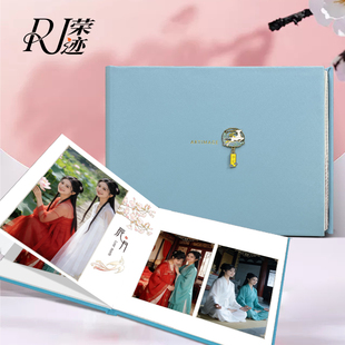 闺蜜写真闺蜜合照皮面相册定制册照片书打印成相册纪念册影集制作
