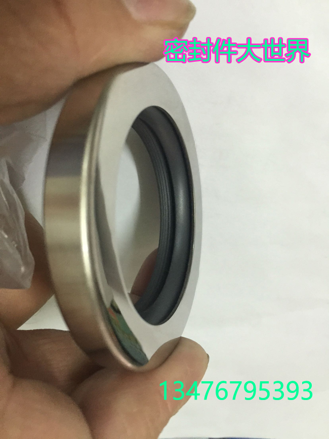 不锈钢四氟油封50*70*10/48*70*10/45*62*8/35*55*10 PTFE油封