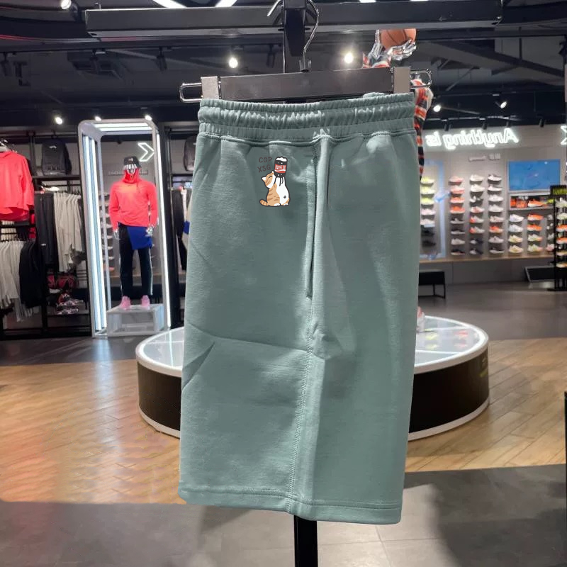 品牌折扣~外贸专柜海外撤回时尚百搭新款运动短裤夏季男女五分裤