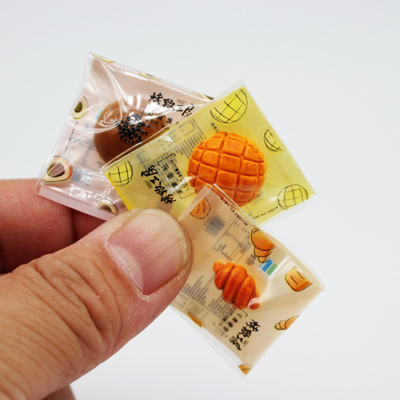迷你烘焙牛角面包模型