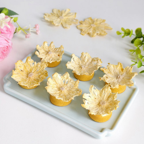 花形菠萝片蛋糕茶歇装饰梨花酥