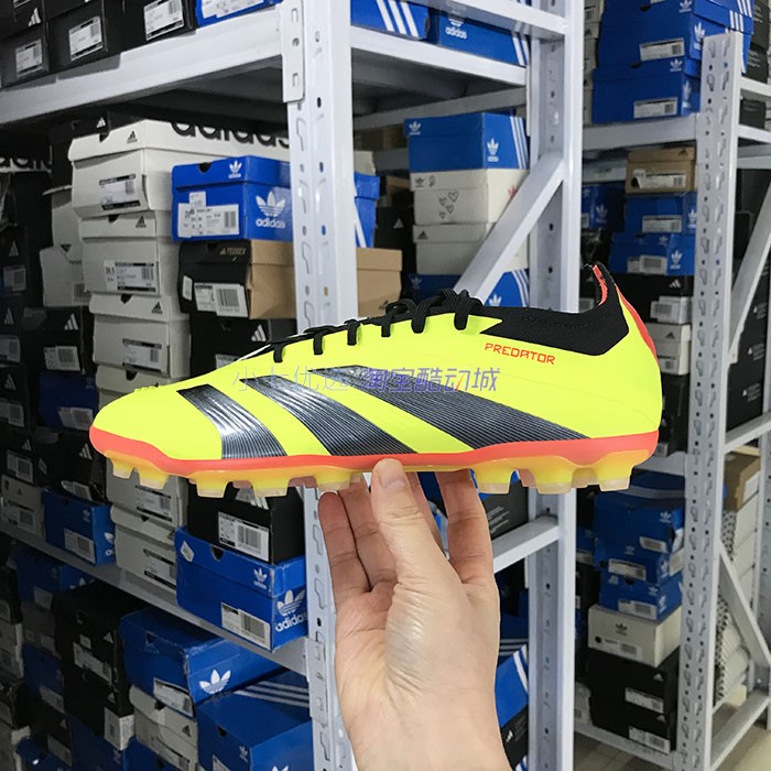 Adidas PREDATOR ELITE 2G/3G 男子AG胶质短钉人草足球鞋 IF3207