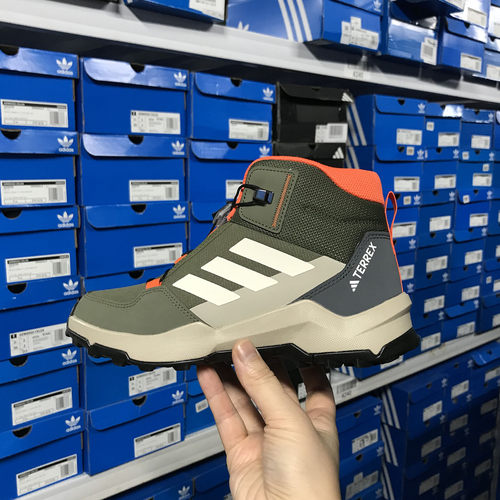 Adidas TERREX AX4R MID 儿童户外中帮运动鞋登山鞋 JI0921 0922