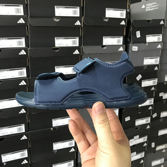 小七Adidas SANDAL 儿童轻便软底魔术贴凉鞋 FY6040 8064 8065