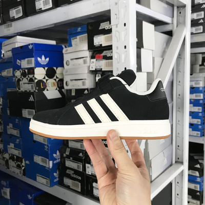 Adidas GRAND COURT 00s 儿童魔术贴运动休闲鞋板鞋 JP5896 5897