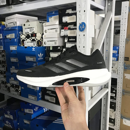 小七Adidas VELOSTAR 男女网面透气缓震体测跑步鞋 HQ7281 KI6015