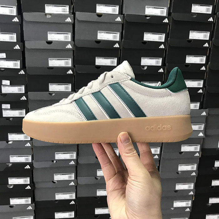 小七Adidas BARREDA 男女低帮轻便耐磨休闲运动板鞋 JQ4236 4239