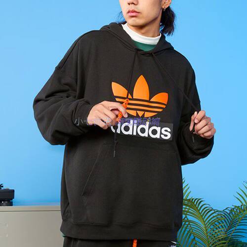 Adidas男女连帽卫衣套头衫