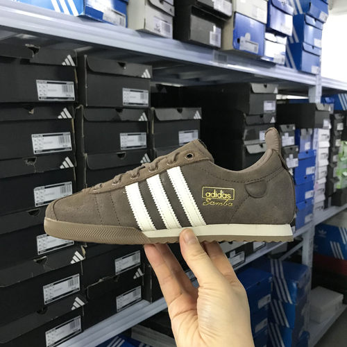 Adidas三叶草 SAMBA 62 男女经典百搭德训鞋运动休闲T头鞋 JS3836