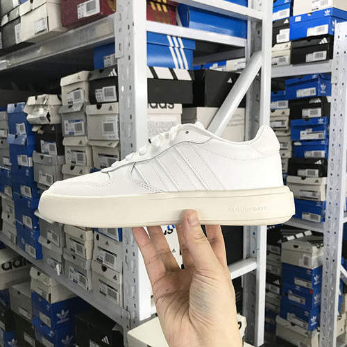 Adidas LITECOURT 男女简约百搭运动休闲鞋板鞋小白鞋JI2170 2345
