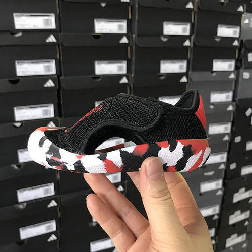 Adidas ALTAVENTURE 儿童包头软底魔术贴凉鞋 GY9376 9377 HQ1282