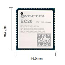 移远BC20NA   NB+GNSS定位NB-IOT无线通信模块全网通用NB模块