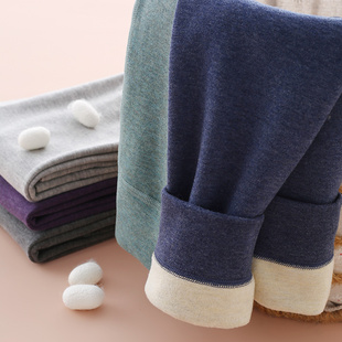 德绒儿童保暖裤男童加绒加厚秋裤女童棉毛裤子中大童宝宝内穿线裤