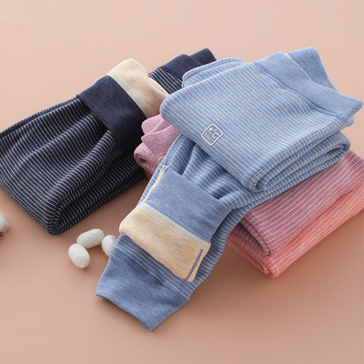 德绒儿童保暖裤中学生校服神器男女童加厚双层加绒无骨中大童秋裤