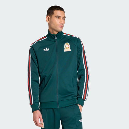 Adidas/阿迪达斯男子墨西哥队复古足球休闲文化夹克外套KS9389
