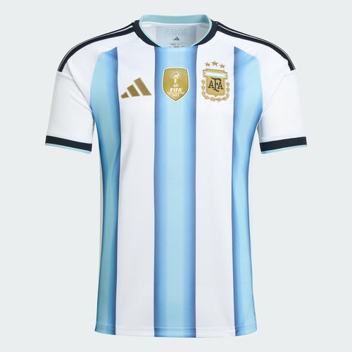 Adidas阿迪达斯阿根廷国家队世界杯球衣主场球迷版速干短袖JM8396