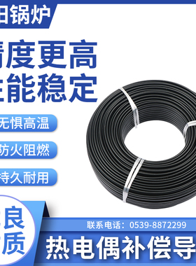 铜康铜KXRP K型热电偶测温线 2X1高温屏蔽补偿导线 0到1100度