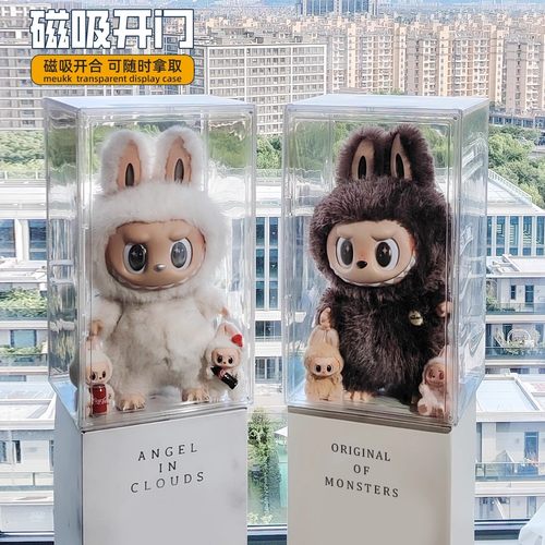 星优新款透明防尘防潮手办收纳盒