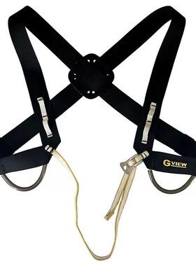 GVIEW旗云 KARST H170高空作业探洞胸带户外攀岩背心肩带带