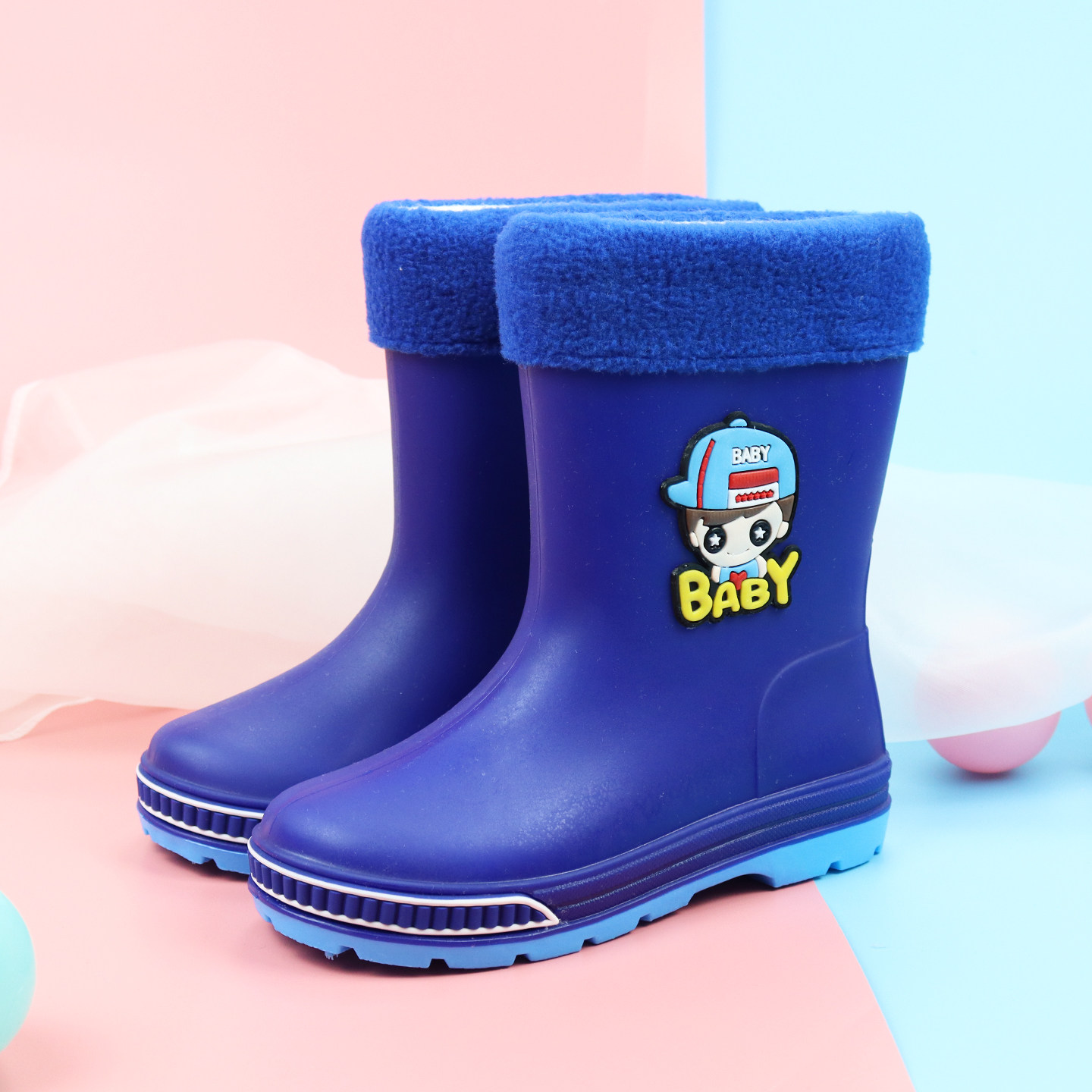 儿童雨鞋小中大童小学生男童女童宝宝防水鞋卡通防滑四季加绒雨靴,童鞋/婴儿鞋/亲子鞋,雨靴,淘宝优惠券,粉丝福利购,淘宝优惠卷
