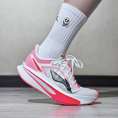 李宁飞电6C女碳板专业马拉松竞速跑步鞋减震回弹轻量透气ARMW004