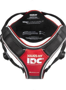 柴犬嘻嘻 欧洲进口JULIUS-K9远足系列减震防爆冲胸背带牵引绳狗狗