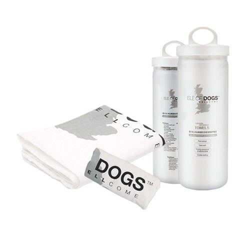 柴犬嘻嘻 ISLE OF DOGS爱犬岛宠物便携式吸水毛巾浴巾防鹿皮猫狗
