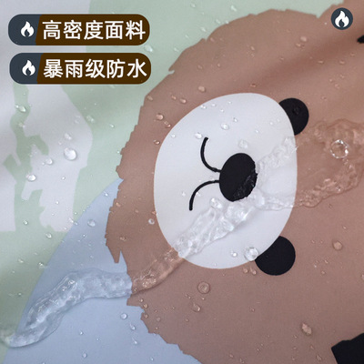 新款电动三轮车后座双人款挡风被