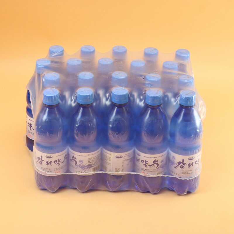 朝鲜银河江西药水天然矿泉水塑料瓶500ml丹东特产旅游纪念品开城