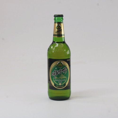 朝鲜大同江啤酒金1号黄啤朝鲜特产原装进口丹东旅游平壤鸭绿江特