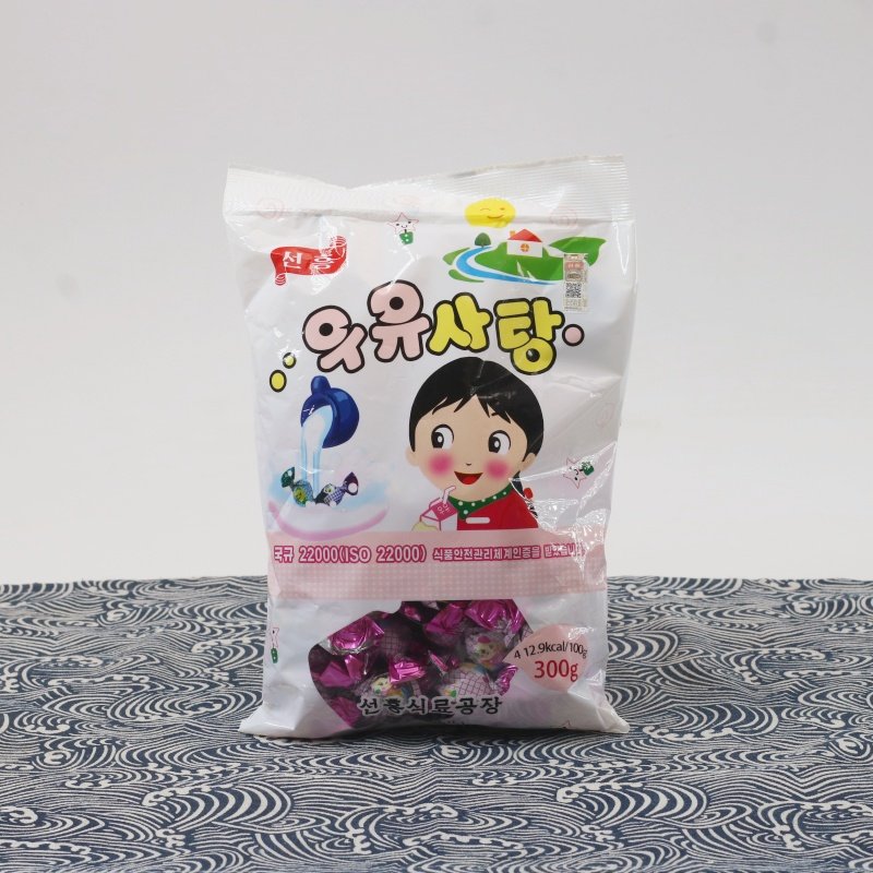 朝鲜特产奶糖原装进口糖果大同江平壤开城丹东伴手礼纪念品新义州