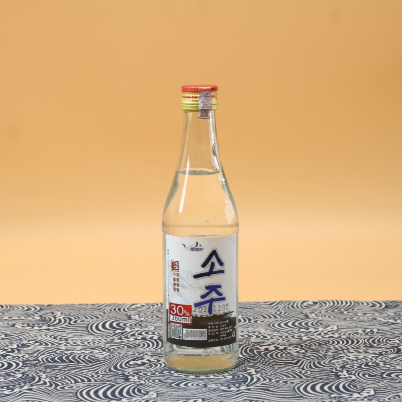 白鹤山枸杞烧酒平壤朝鲜原装进口非清酒果味酒女旅游特产纪念开城