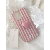 12pro手机壳 ins陶瓷爱心韩国防摔硅胶适用于苹果17promax16