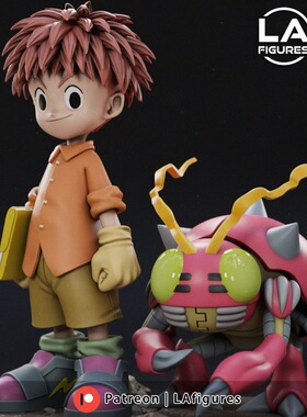 博士GK【光子郎&甲虫兽】手办数码宝贝 日本动漫模型摆件玩具摆件