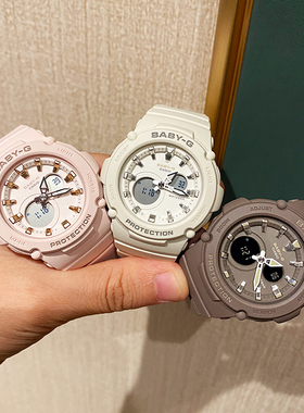 CASIO卡西欧BGA-275-3A/4A/7A 270  280 250可爱风女表学生手表