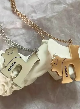 Bling原创WINNE李昇勋卖他萌百变怪吊坠项链女情侣百搭ins潮流酷B
