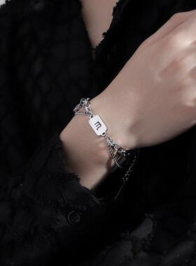 BIing十二星座手链男生轻奢小众设计配饰高级感钛钢男士百搭情侣