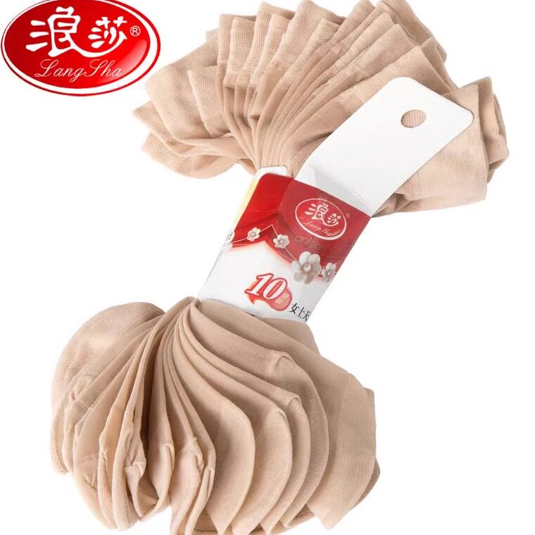 天鹅绒短丝袜子丝袜浪莎天鹅绒