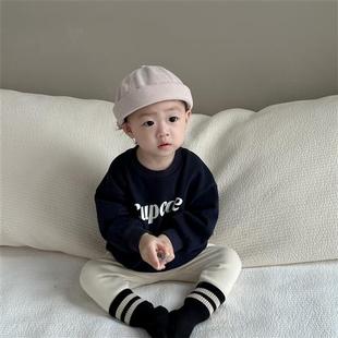 外出服韩版 童装 婴儿卫衣卫裤 两件套 婴幼童宝宝春款 套装 男童春秋装