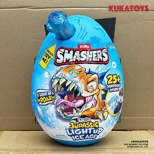 ZURU爆裂小子冰川恐龙大逃生恐龙蛋盲盒儿童玩具男孩礼物整蛊搞怪