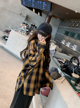 现货【Houston“小男孩”】——秋日chill 自带腔调vtg格子衬衫