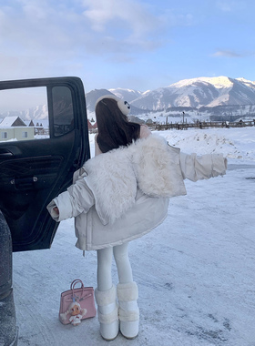 【Aus悉尼晨雾】——“重磅暖冬品！”100%羊毛领&90白鹅绒羽绒服