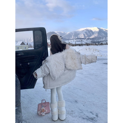 【Aus悉尼晨雾】——“重磅暖冬品！”100%羊毛领&90白鹅绒羽绒服