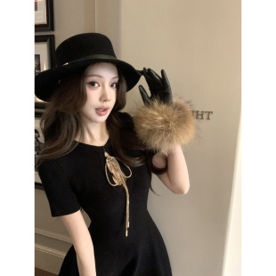 毛织双面穿 fit——星缀晚宴 极简收腰裙 上东区party 现货